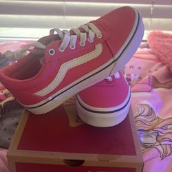 Hot pink Vans Size 13 C