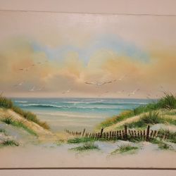 🌺 Original Painting 48 X 24 INCHES