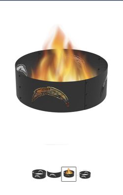 Los Angeles Chargers 36'' Round Fire Ring