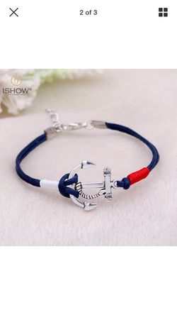 Anchor bracelet