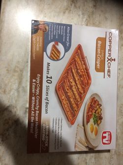 Copper chef bacon crisper