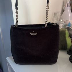 Kate Spade Velvet Bag/crossbody
