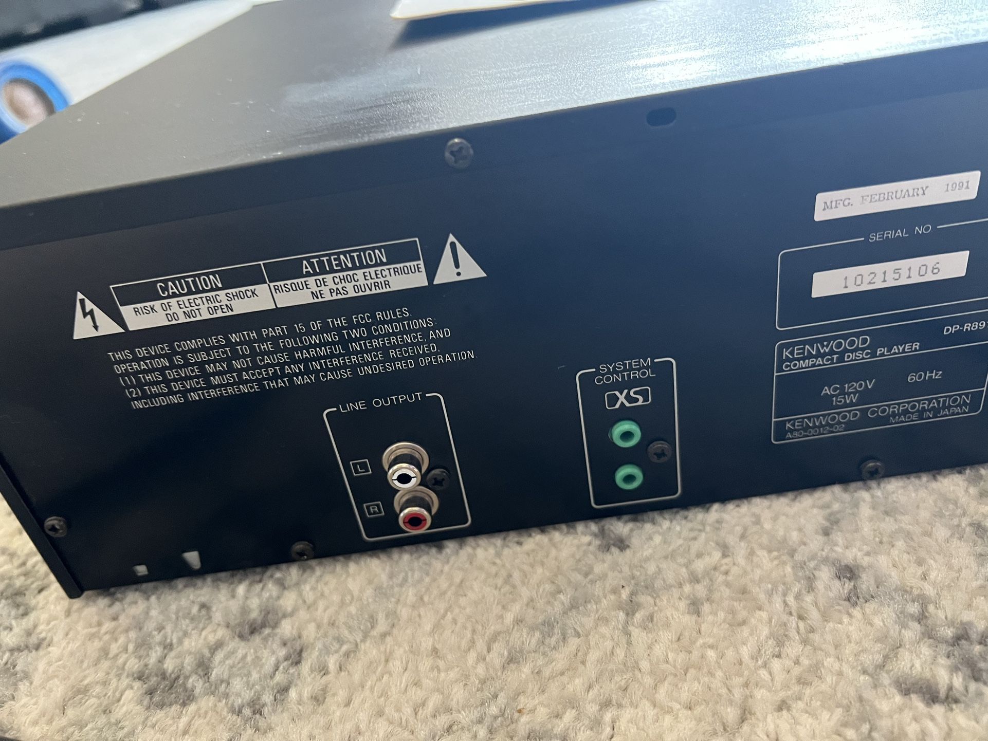 Kenwood Multi Disc Cd Player DPR891 for Sale in Scottsdale, AZ OfferUp