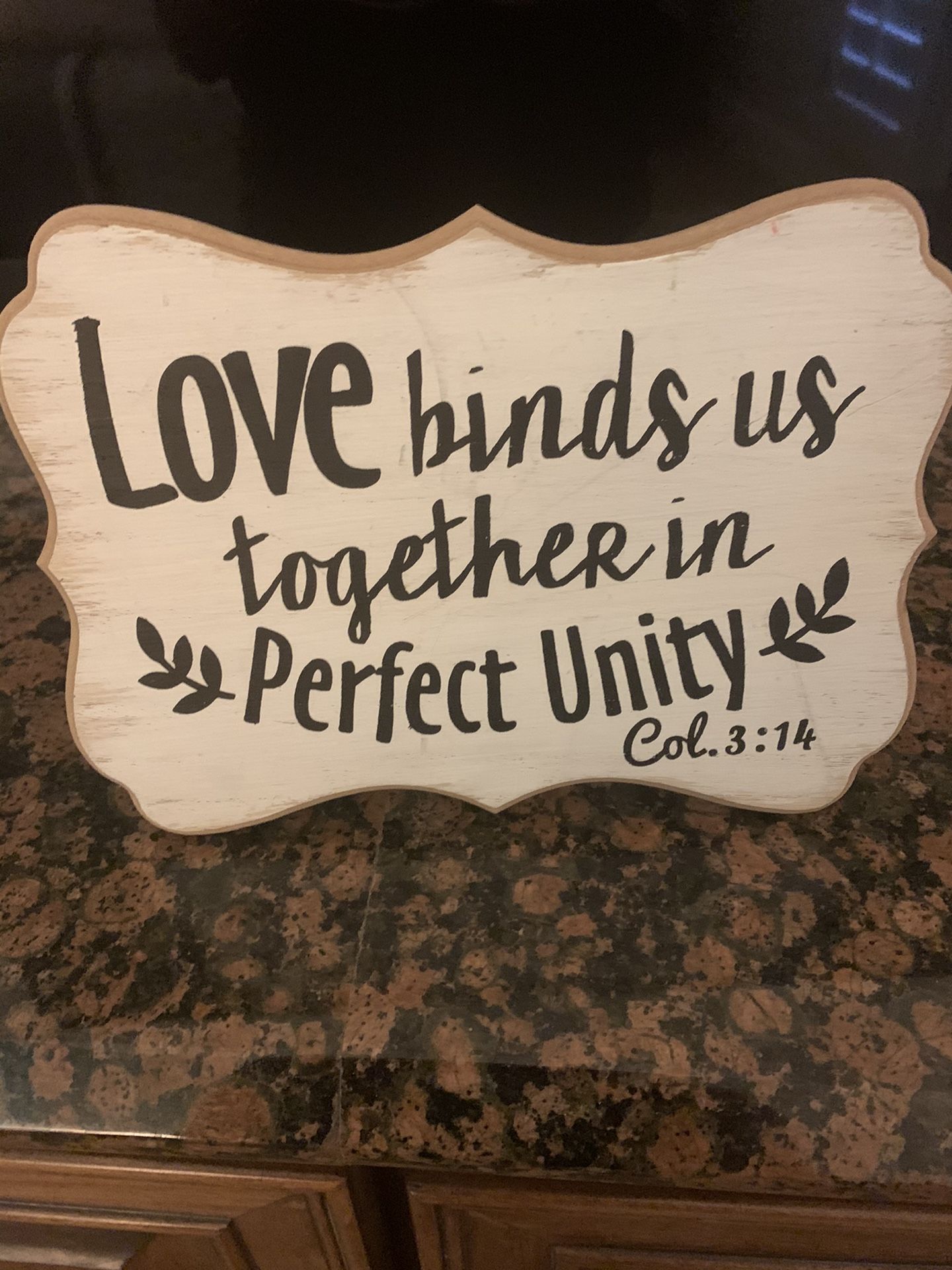 Decor sign