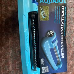 New Oscillating Sprinkler Adjustable Spray Metal Base