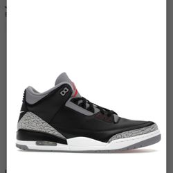 Nike Air Jordan 3 "Black Cement" 2024
