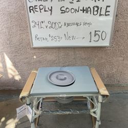 New Oversized Toilet Commode 