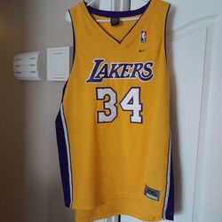 Lakers Shaq O'Neal Or Kobe Bryant Jerseys $35-$45 Each And Rams Eric Dickerson Jersey $65 See All Photos 