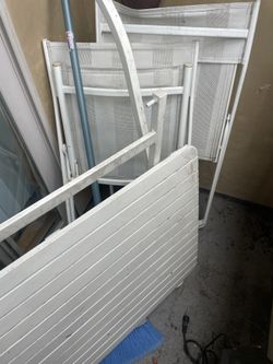 Folding Patio Table Set 