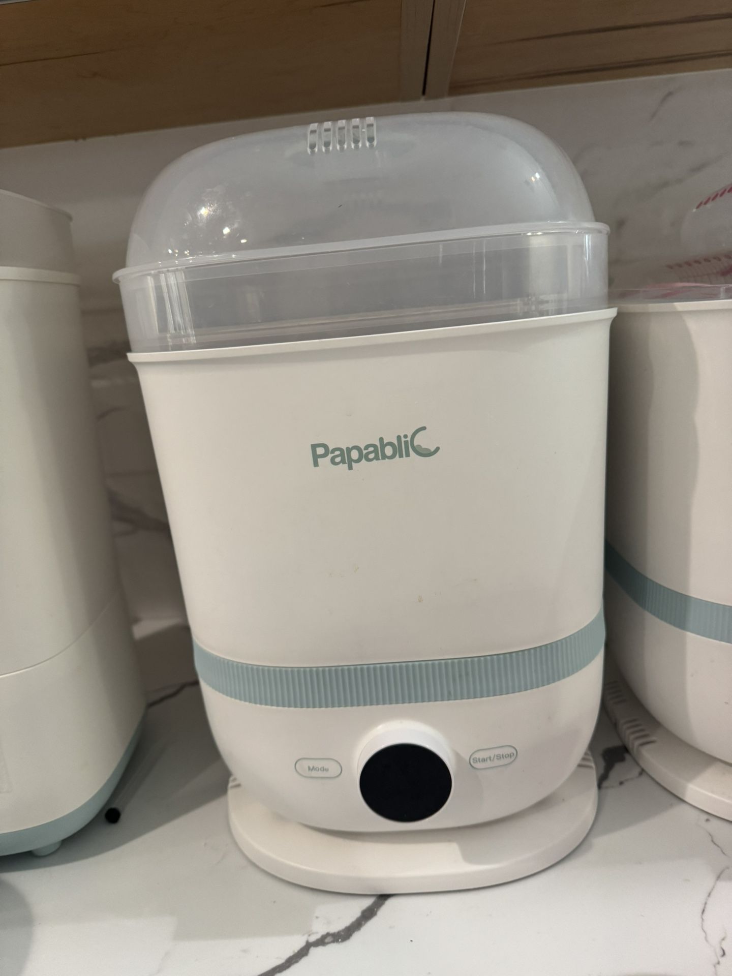 Papablic Bottle Sterilizer - Free 200 Storage Milk Bags