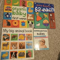 Baby/Toddler Board Books & Science Activity Book for Parents