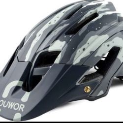 Ouwor Bike Helmet Grey Camo