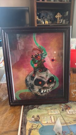Legend of Zelda majoras mask painting