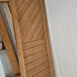Free Wooden Queen Bed Frame & Headboard