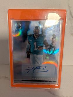 Tua Tagovailoa Photogenic #6 Autograph Auto /15 SSP Miami Dolphins