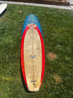 Vintage Longboard Surfboard (9’6)