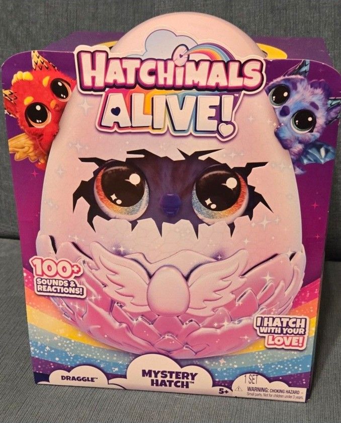 Hatchimals – Interactive Hatching Toy (Brand New in Box!)
💖 LOVE! HATCH! PLAY! 💖