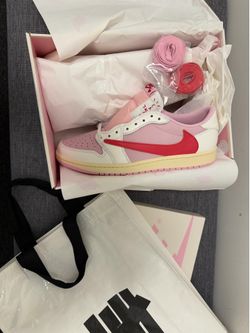 Jordan 1 Travis Scott Sail Tropical Pink