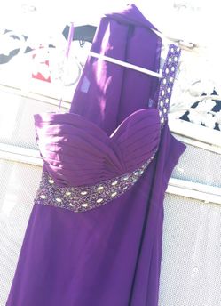 Purple dress