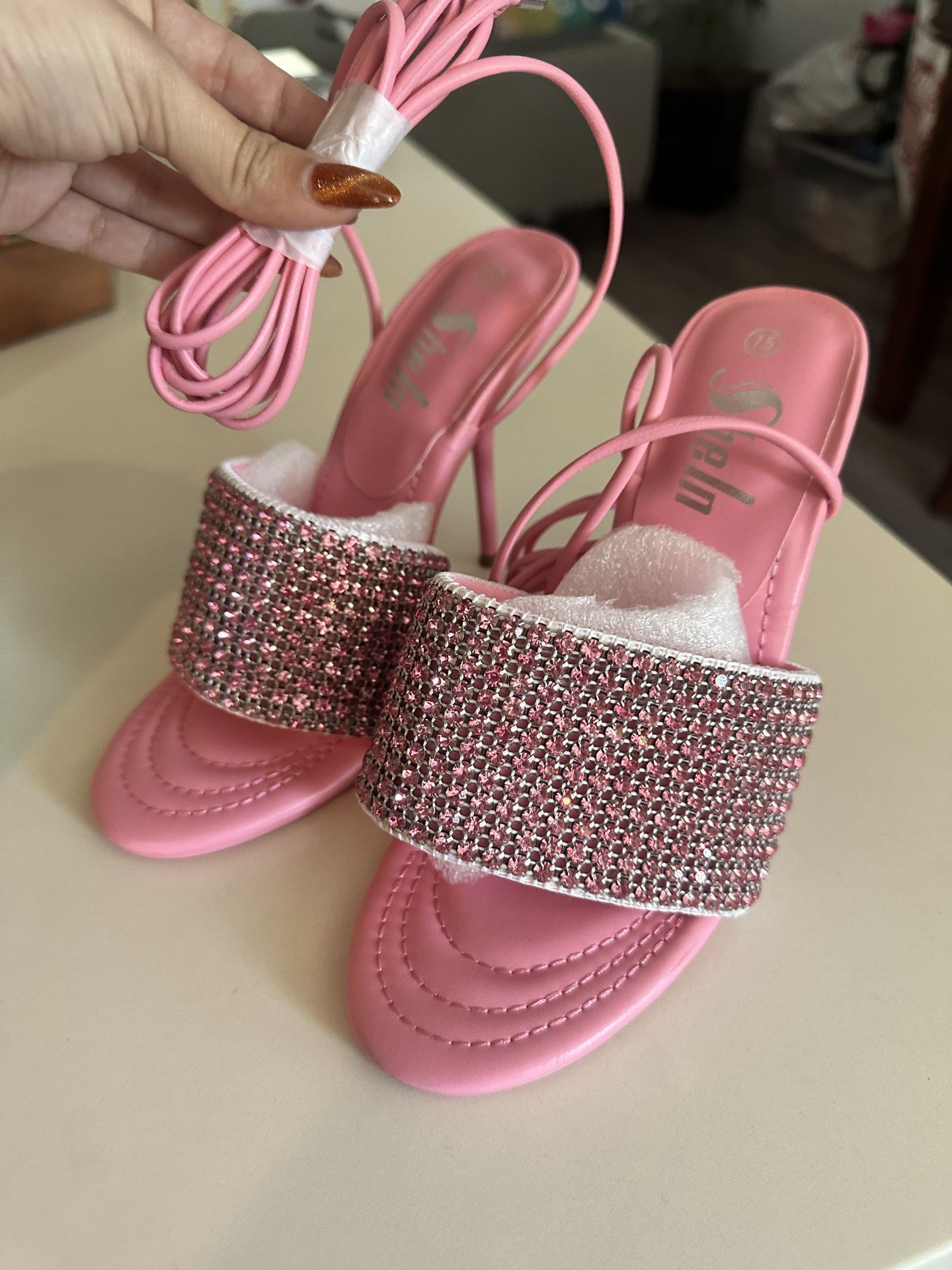 Pink Heels - Size 7.5 