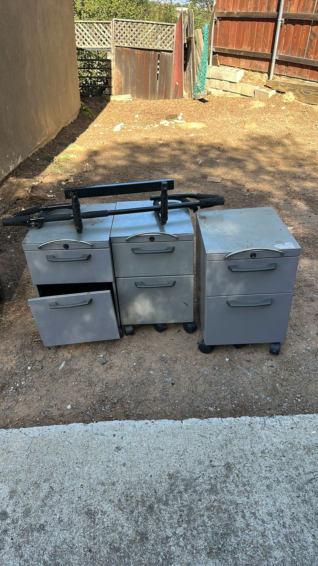 Free- 3 Filing Cabinets