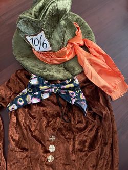 Kids man hatter costume