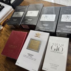 Colognes Available 