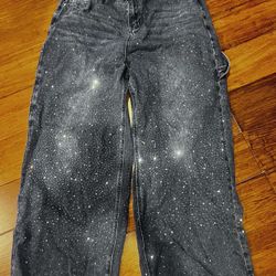 rhinestone jeans