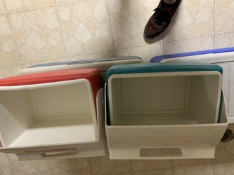 4- coolers - great for tailgating - $10 each or $35 for all