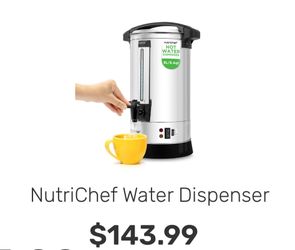 Hot water dispenser