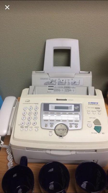 2 fax machines