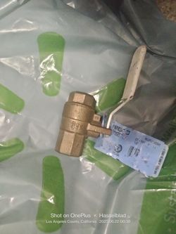 T-585-80-LF - Two-Piece Bronze Ball Valve - Lead-Free*, Full Port, Threaded