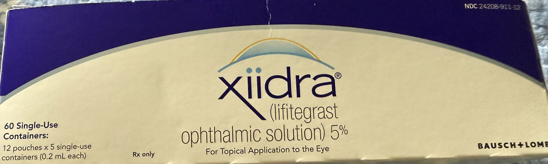 Xiidra 60 Single Use Containers