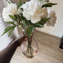 Fake Flowers In Vase