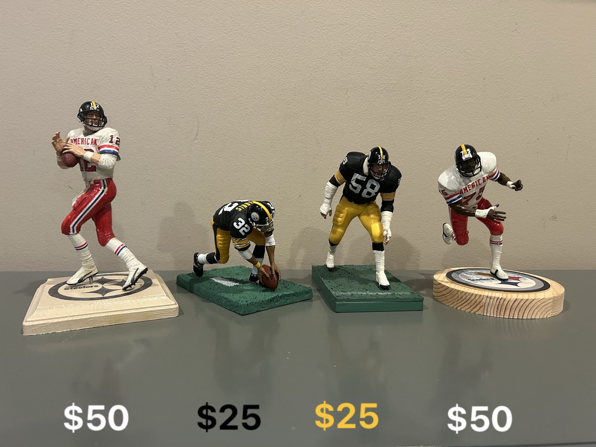 Pittsburgh Steelers Memorabilia (Non- Bobble Heads)