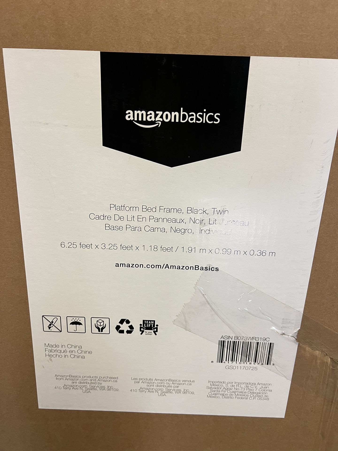 Amazon Basics Bed Frame