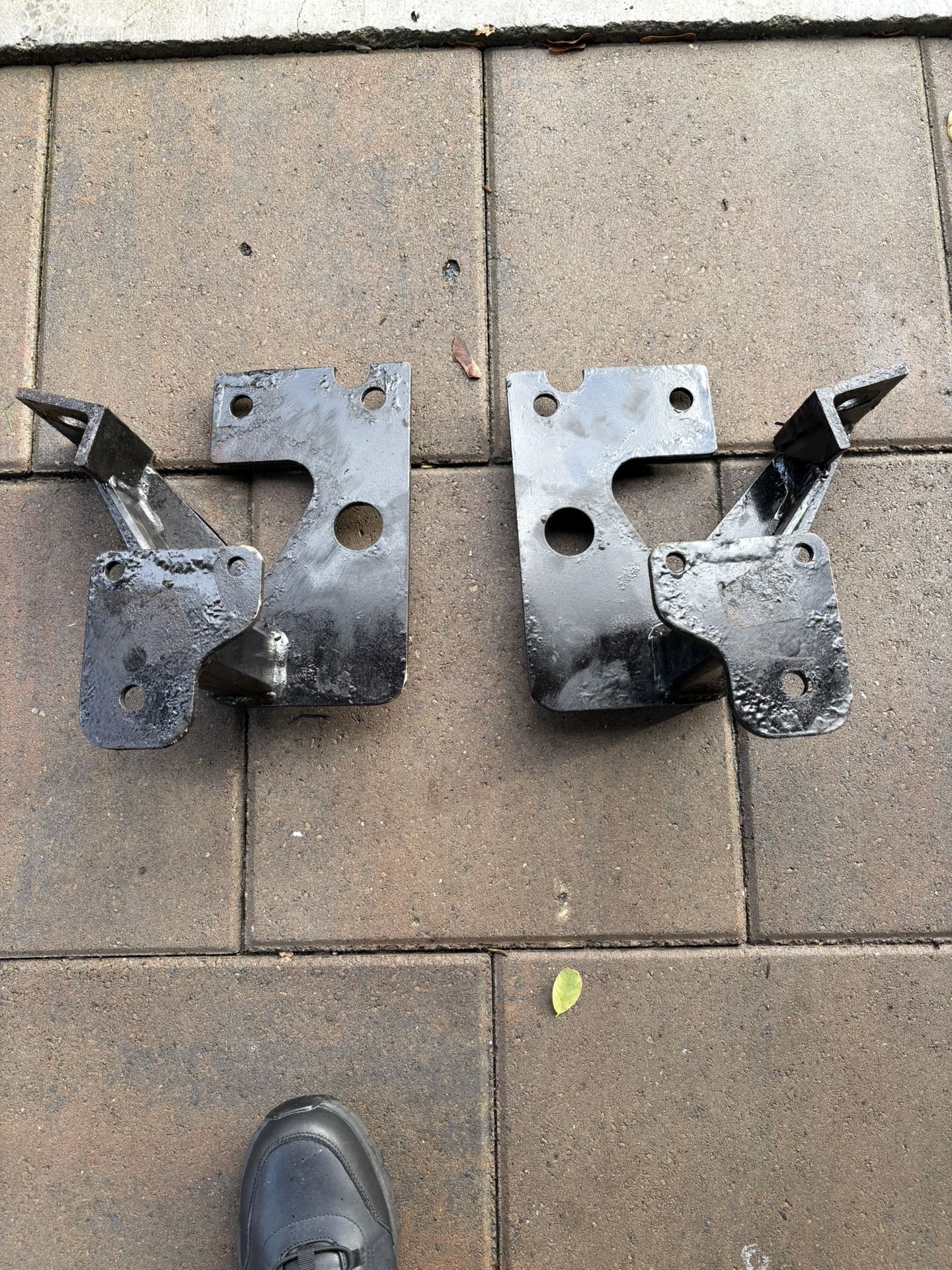 TJ Jeep Fischer Plow Frame Adapters