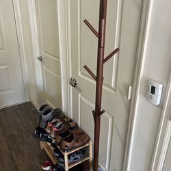 Coat hanger + Shoe Rack