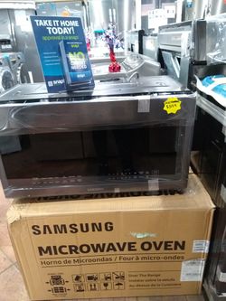 NEW SAMSUNG MICROWAVE OVEN
