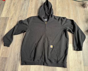 Mens Carhartt zip up hoodie