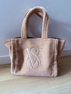 Victoria Secret Beige Tote Bag