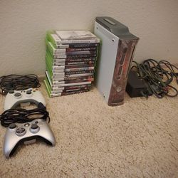 Xbox 360 & Assorted Games
