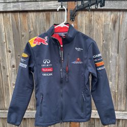 Red Bull Pepe Jeans Racing Official Teamline Softshell Jacket - NWOT 