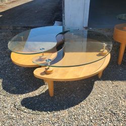 5 piece Glass furniture living room set