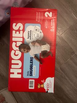 Huggies Little Snugglers Size 2 Diapers 84 Count