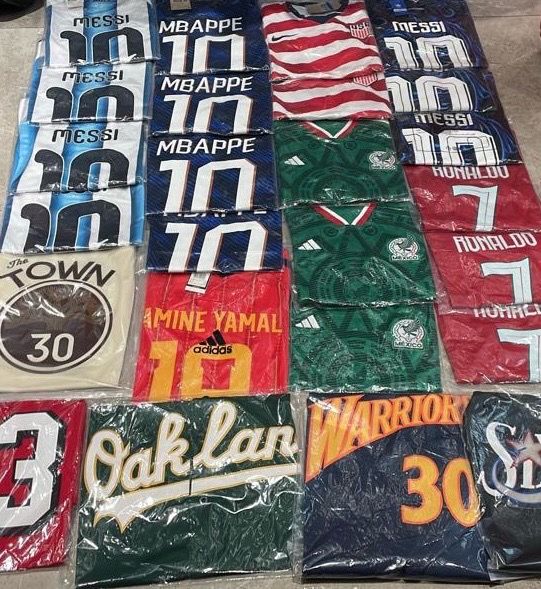Jerseys for sale