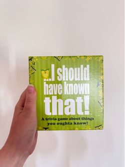I should have known that! - A Trivia Game 90034 pick up