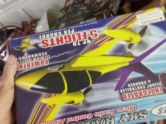 Skyraider Remote Control Airplane Vintage