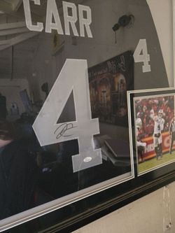 Signed Carr Jersey