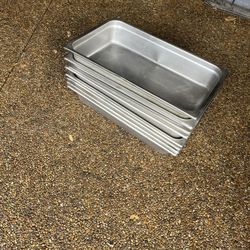 Full Pans Stainless Steel For Sale Each 15$